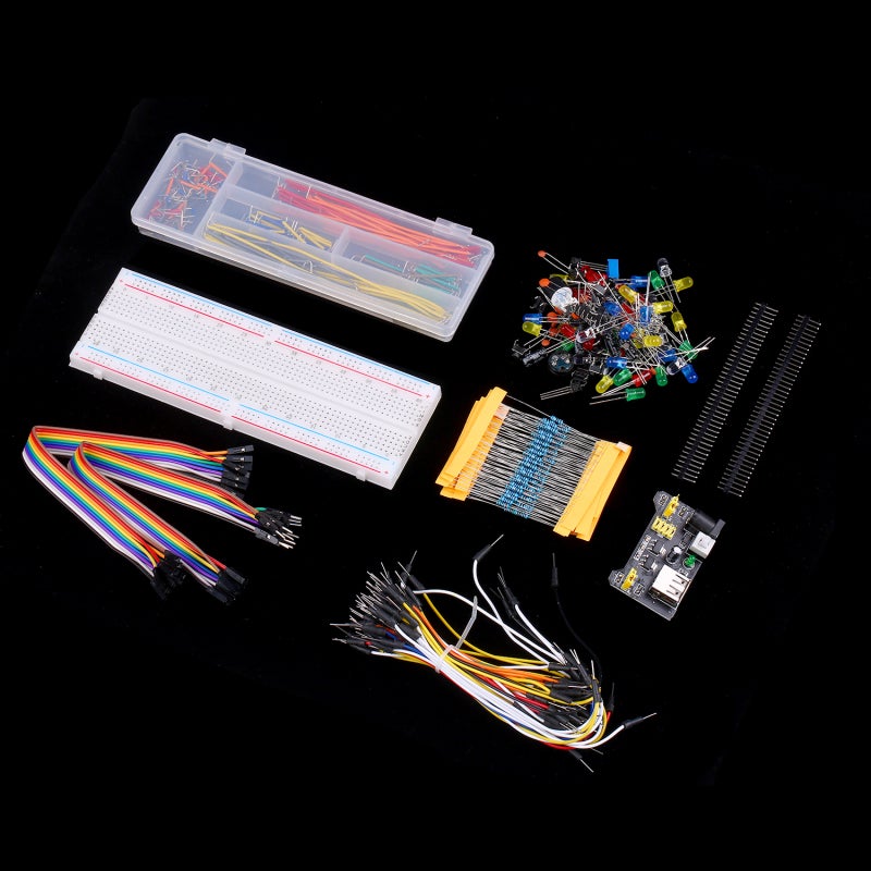 Electronics Starter Kit: Multicolor Durable Material Complete Components - Arduino DIY Compatible Learning Kit for Student Project Skill Development - Image 5