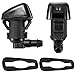 Belleone 2 Front Windshield Washer Nozzle Jet Kit fit for 2008 2009 2010 Ford F250 F350 F250 F350 SUPER DUTY Replacement for the Part 7C3Z17603A 7C3Z17603A - Image 2
