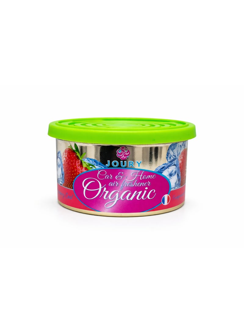 جوري معطر جو عضوي للسيارة والمنزل من JOURY - برائحة الفراولة المنعشة | معطر يدوم طويلاً | حتى 60 يوماً. - Image 2