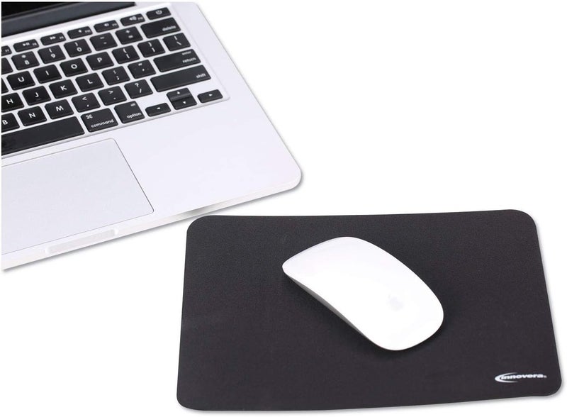 Innovera 52448 Natural Rubber Mouse Pad Black - Image 4