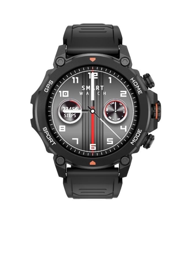 WYE 5ATM Waterproof Fitness Smartwatch | Bluetooth Smartwatch | Activity Tracker watch | Heart Rate Monitor | Sports Modes Smartwatch | Compatible with Android & iOS | Black - Image 3