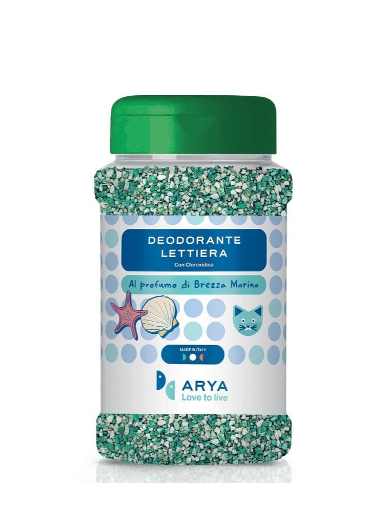 Arya Sea Breeze Cat Litter Deodorizer Spray - 500ml Odor Eliminator for Fresh-Smelling Litter Box