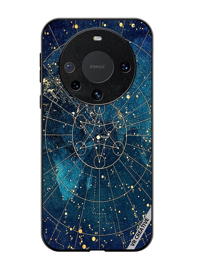 VR CREATIVE Protective Case Cover For Huawei Mate 60 Pro Plus Zodic And Astrology Design  Multicolour - Image 1