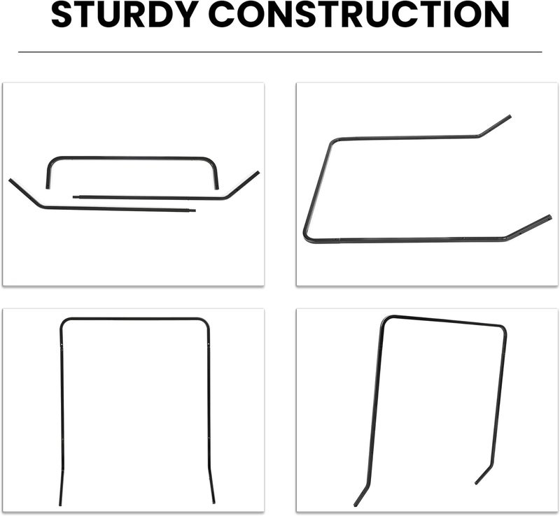 HECASA Front Roof Top Strut Support Brackets for 1994-2013 EZGO Golf Cart Medalist/TXT - Image 5