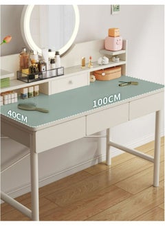keke Makeup Vanity Table Dressing Table Flip Mirror With Drawers  - Image 3