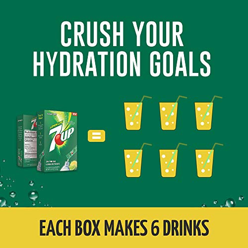 7up 7-UP Powder Drink Mix – Sugar Free & Delicious (Cherry, 72 Sticks) - Image 3
