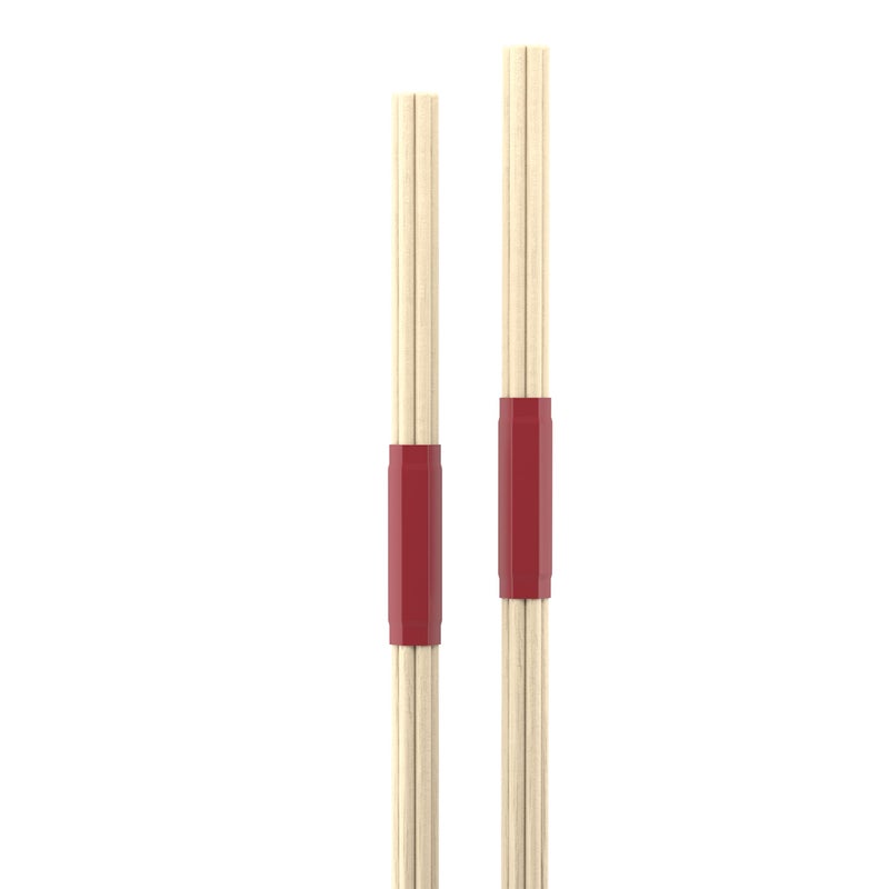 ProMark Lightning Rods Drum Sticks - L-Rods Dowel Drumsticks - Quiet, For Small Performances - 5B, .530" Diameter - 16" Length - 1 Pair - Image 2