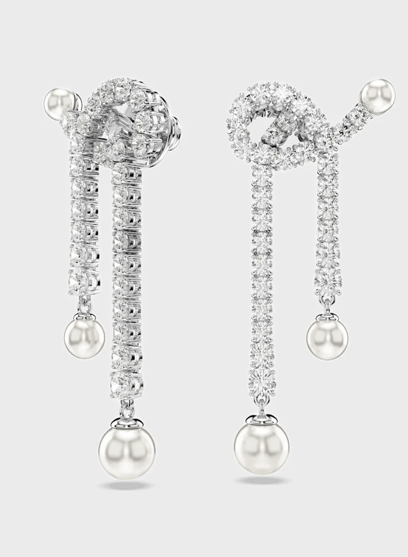 SWAROVSKI Pearl Detail Drop Earrings