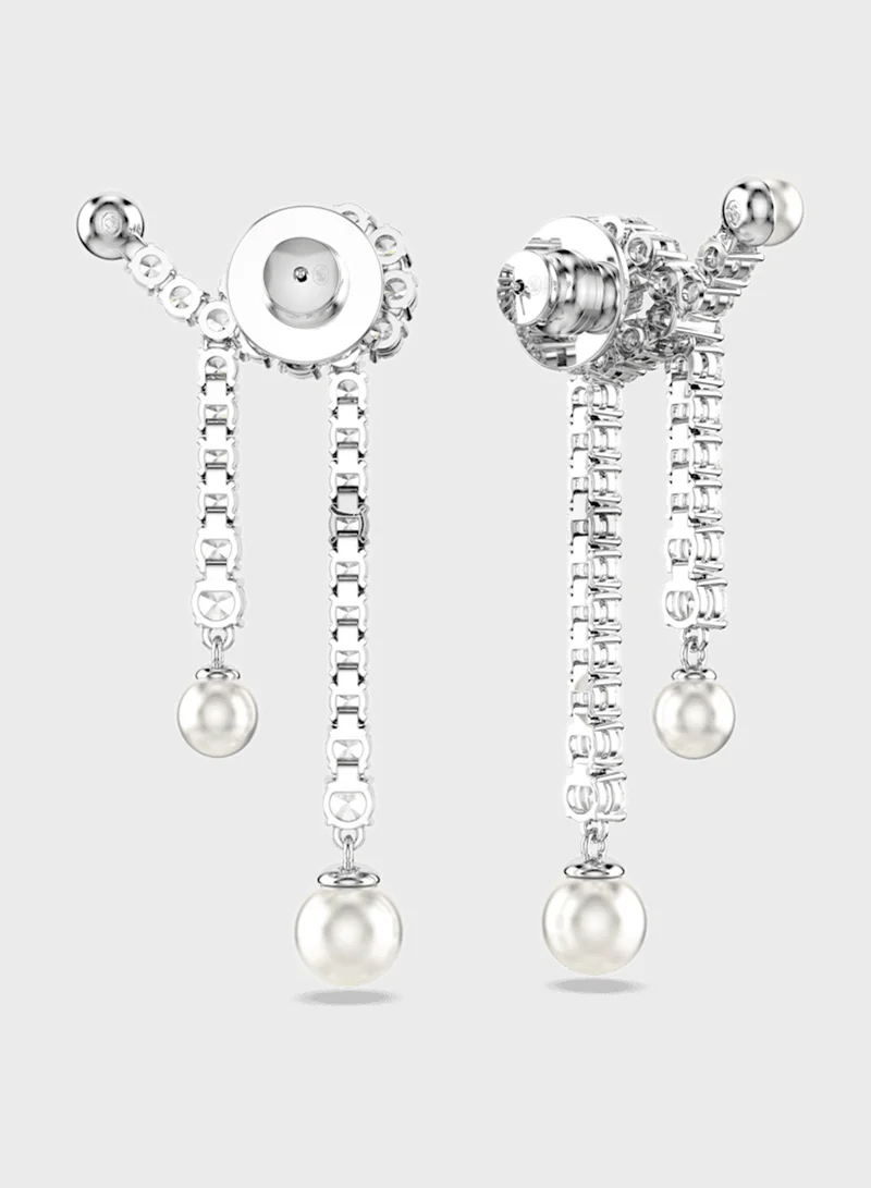 SWAROVSKI Pearl Detail Drop Earrings