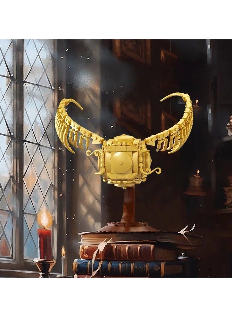 general Harry Potter Golden Snitch Building Toy for Kids Small Block Construction Toy to Develop Children's Hands-On Skills - Image 1