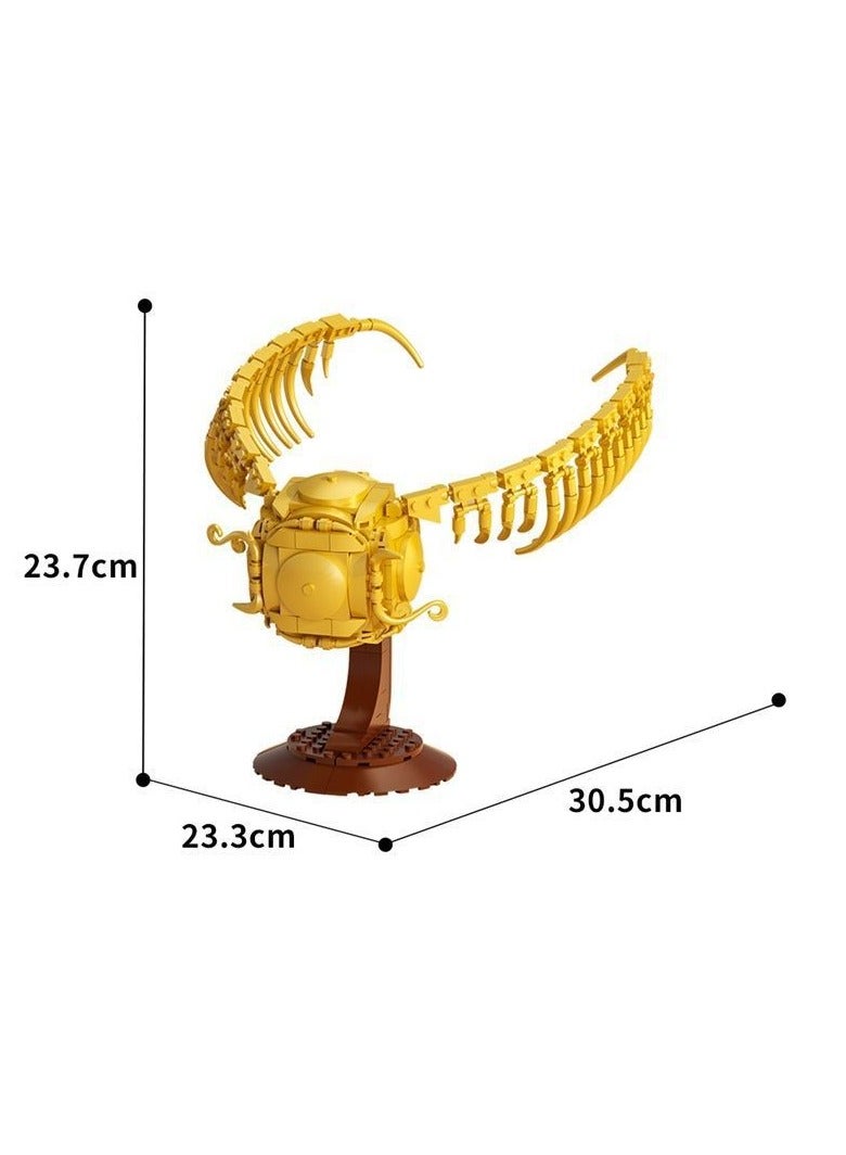 general Harry Potter Golden Snitch Building Toy for Kids Small Block Construction Toy to Develop Children's Hands-On Skills - Image 4