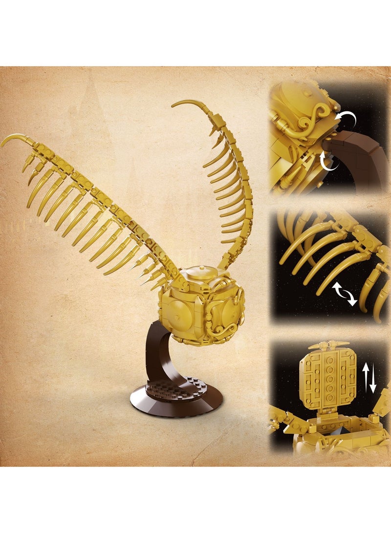 general Harry Potter Golden Snitch Building Toy for Kids Small Block Construction Toy to Develop Children's Hands-On Skills - Image 2