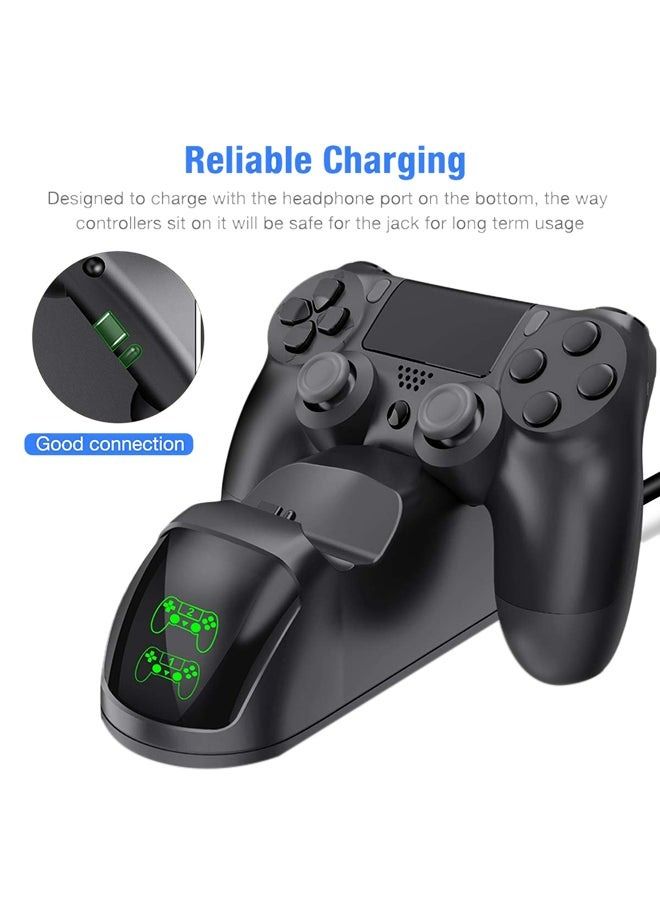 Dual Controller Charging Station Black - Image 3