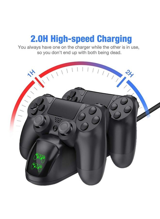 Dual Controller Charging Station Black - Image 2