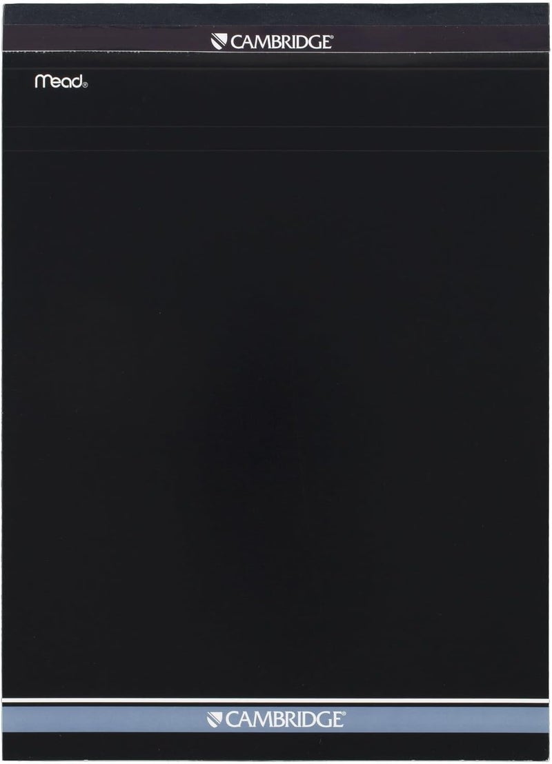 Cambridge Mead Stiff-Back Planning Pad, Quad Ruled, 8.5 x 11 Inches, White, 80 Sheets - Image 1