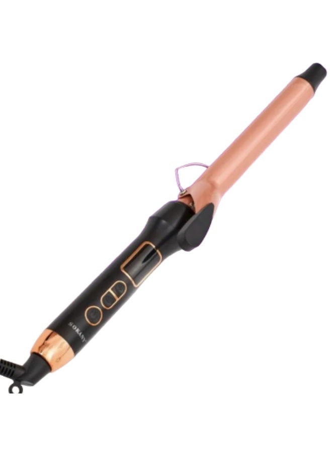 مكواة الشعر الكيرلي Sokany SK-673 Curling Iron بمستويات للحرارة متعددة و بقوة 980 درجة فهرنهايت وشاشة ديجيتال - Image 2