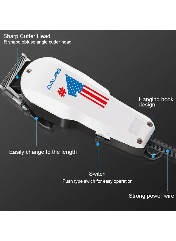 دالينغ ماكينة حلاقة الشعر الكهربائية القابلة لإعادة الشحن الاحترافية، منتجات رائجة البيع - Image 3