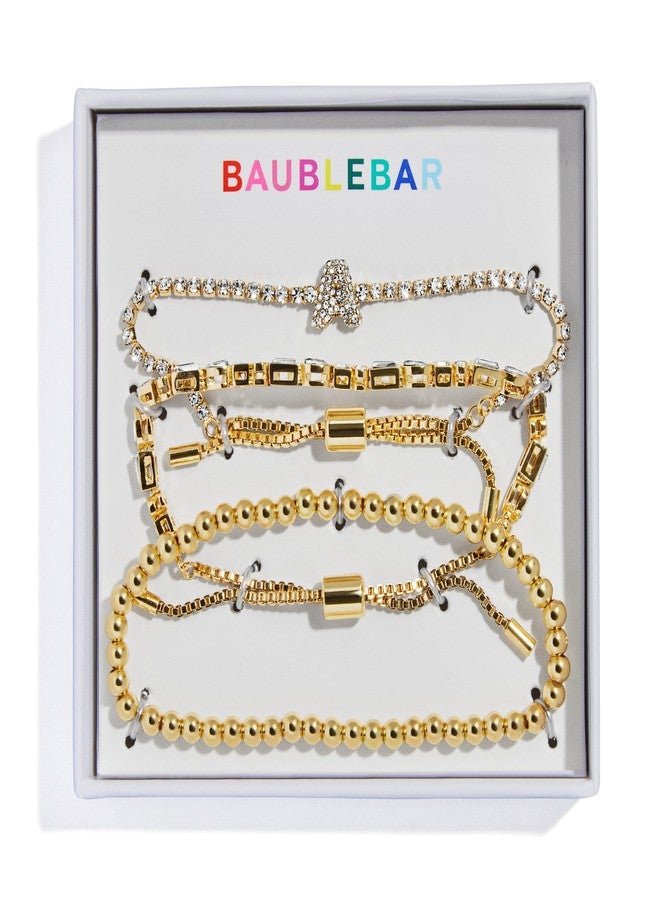 BaubleBar Tennis Bracelet Gift Set - Letter C - Image 2