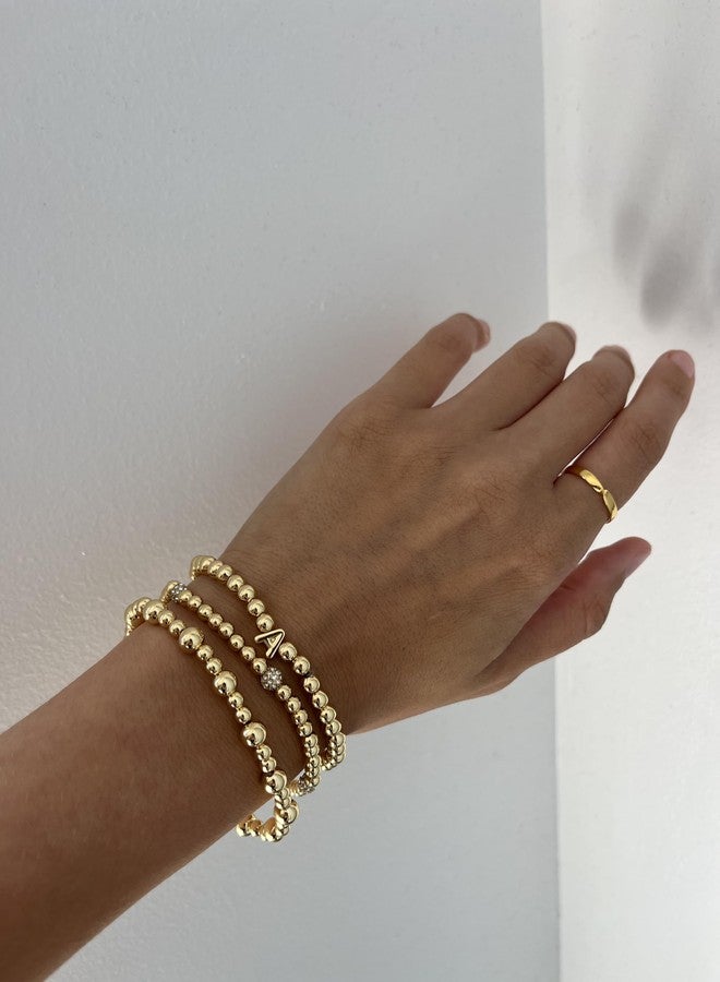 BaubleBar Tennis Bracelet Gift Set - Letter C - Image 3