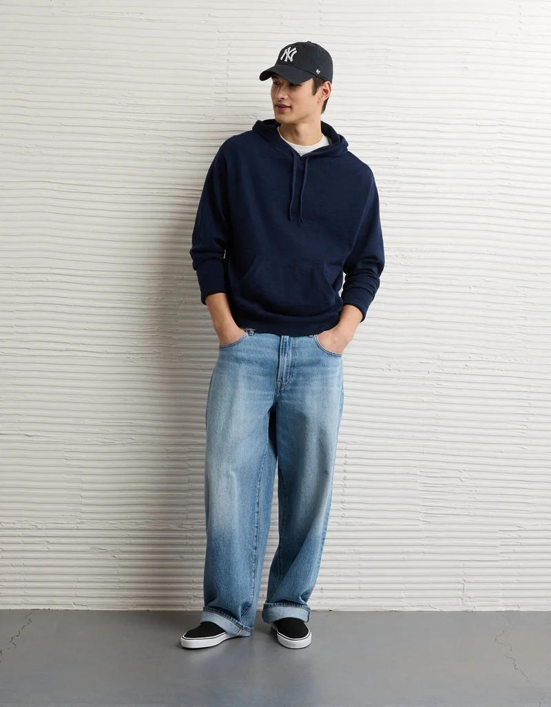 American Eagle  AE Slub Sweater Hoodie for Men | Best Price UAE