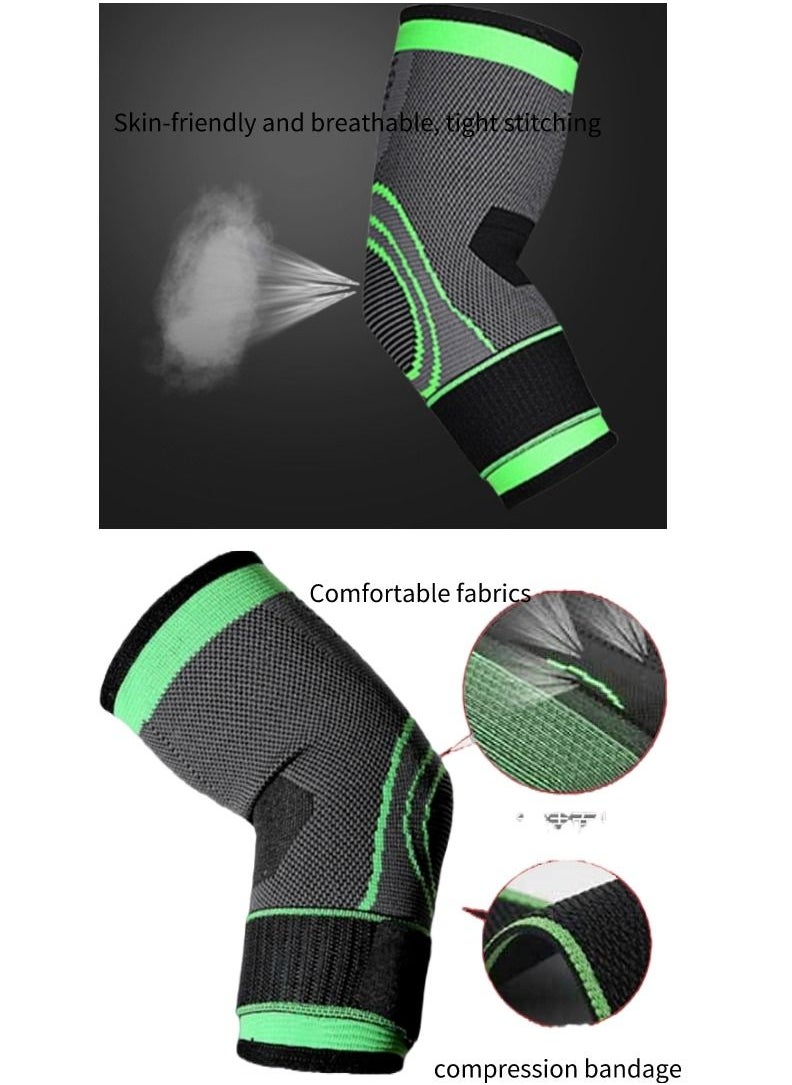 Adjustable Arm Guard Elbow Support Elastic Arm Sleeve L