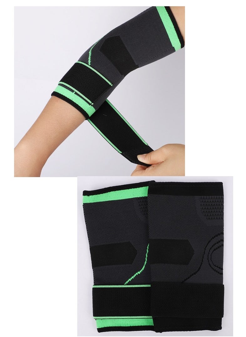 Adjustable Arm Guard Elbow Support Elastic Arm Sleeve L