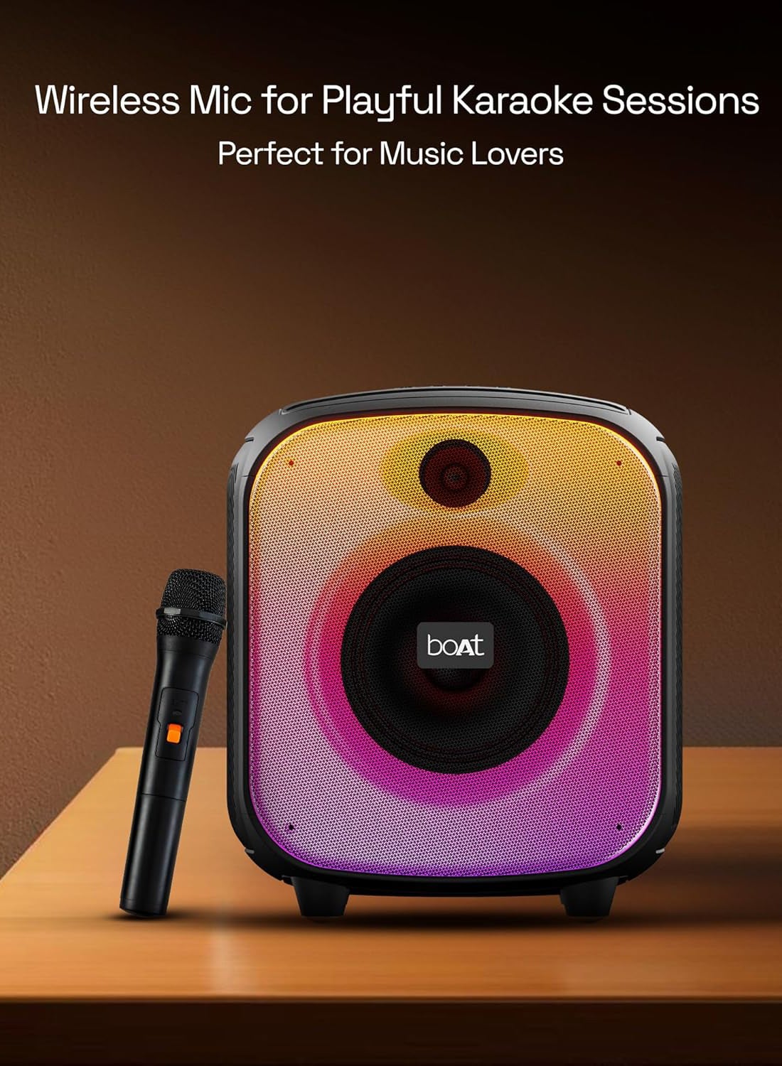 Boat Partypal 63 Pro 30W Bluetooth Speaker - Midnight Black
