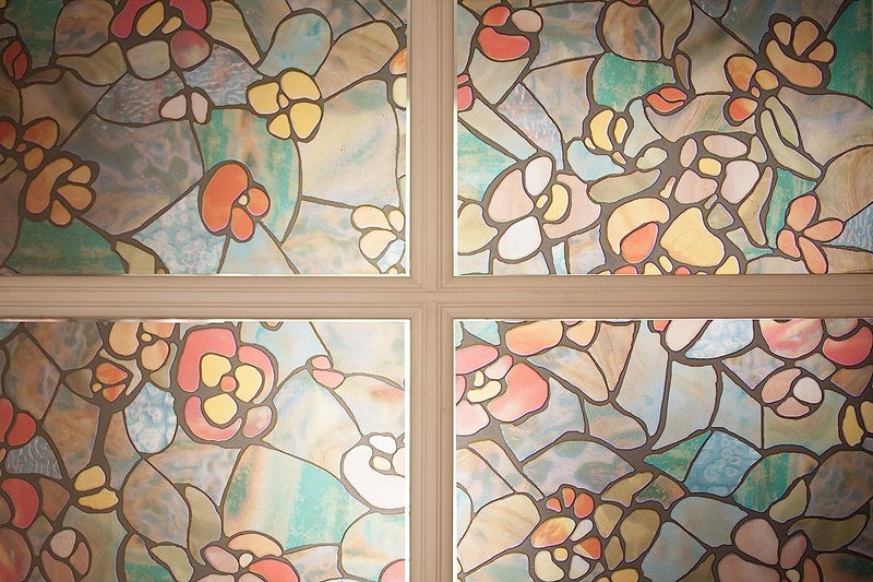 d-c-fix 346-0431 Self-Adhesive Privacy Glass Window Film, Venetian Garden, 17" x 78" Roll, - Image 3