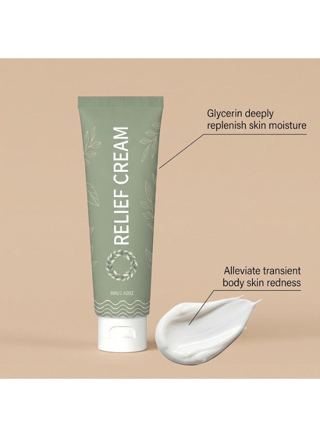 Elora Intertrigo Relief Cream, Elora Skin Fold Care Cream, Skin Fold & Chafing Support Cream, Lightweight Daily Cream for Moisture and Friction Protection - Image 1