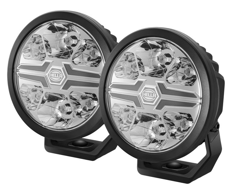 HELLA Blade 6 Inch Round Performance LED Off Road Light Kit