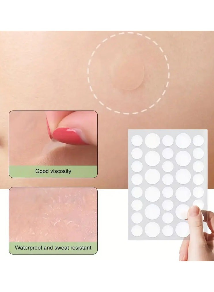 يوكانبي 36pcs، ملصقات غطاء حب الشباب غير المرئية، لتغطية البثور والعيوب، ملصقات بقع الوجه والجلد - Image 5