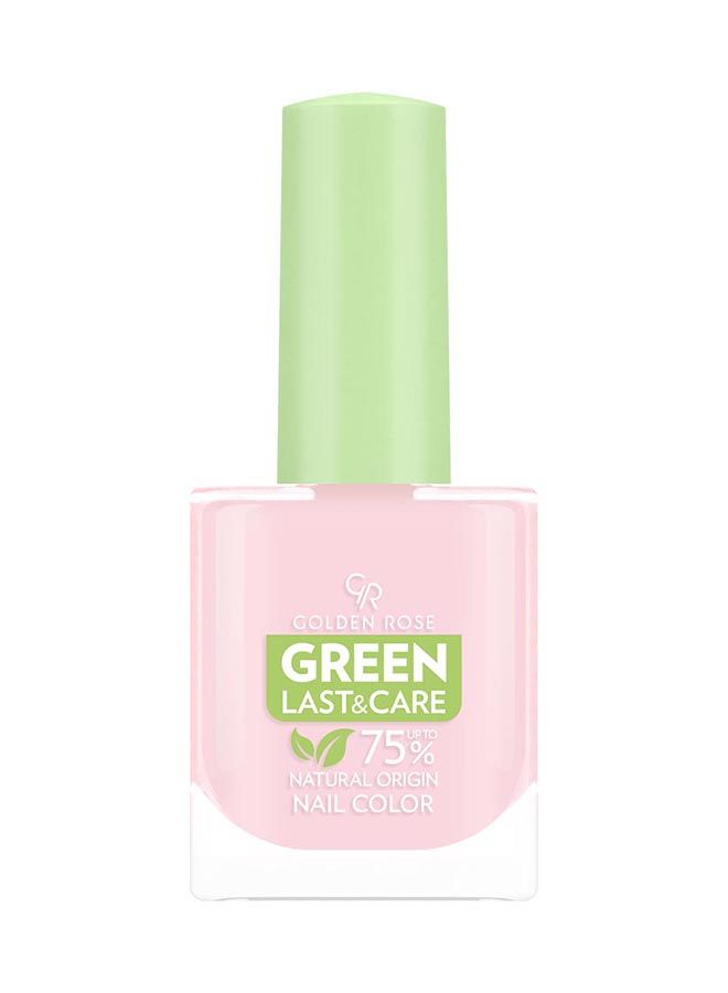 Green Last&Care Nail Color No: 104