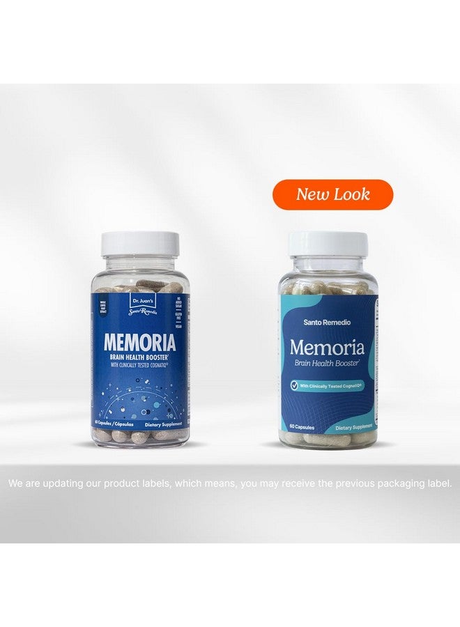سانتو ريميديو ميموريا، معزز صحة الدماغ، يساعد على تقوية الاتصالات العصبية، يساعد على تحسين الانتباه والذاكرة والتركيز، 30 وجبة، خالٍ من الجلوتين، غير معدّل وراثيًا - Image 5