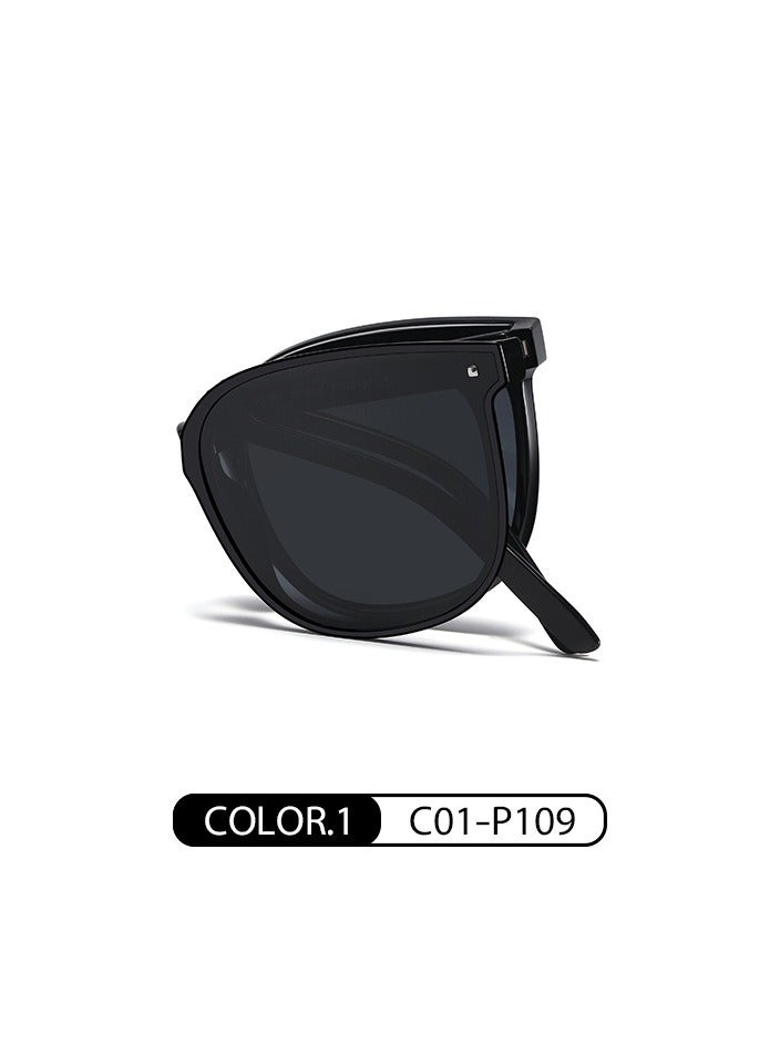 GENTLE MONSTER Foldable Polarized Unisex Fashion Sunglasses - Image 2