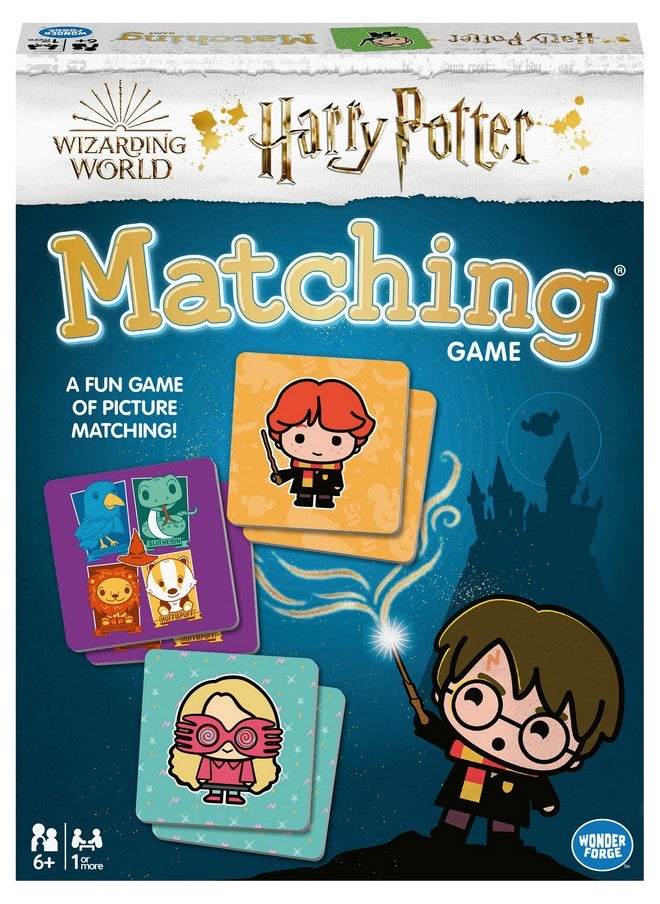 Wonder Forge Wonder Forge Wizarding World Harry Potter Matching Game - Enthralling Memory Game for Ages 3 & Up | Engaging Brain Activity | Exciting Characters | Ideal Gift for Kids and Adults 