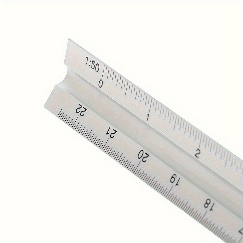 Silvery Precision Triangular Slide Gauge Dual Metric Imperial 0.01 Accuracy Industrial Measuring Metal Tool - Image 5