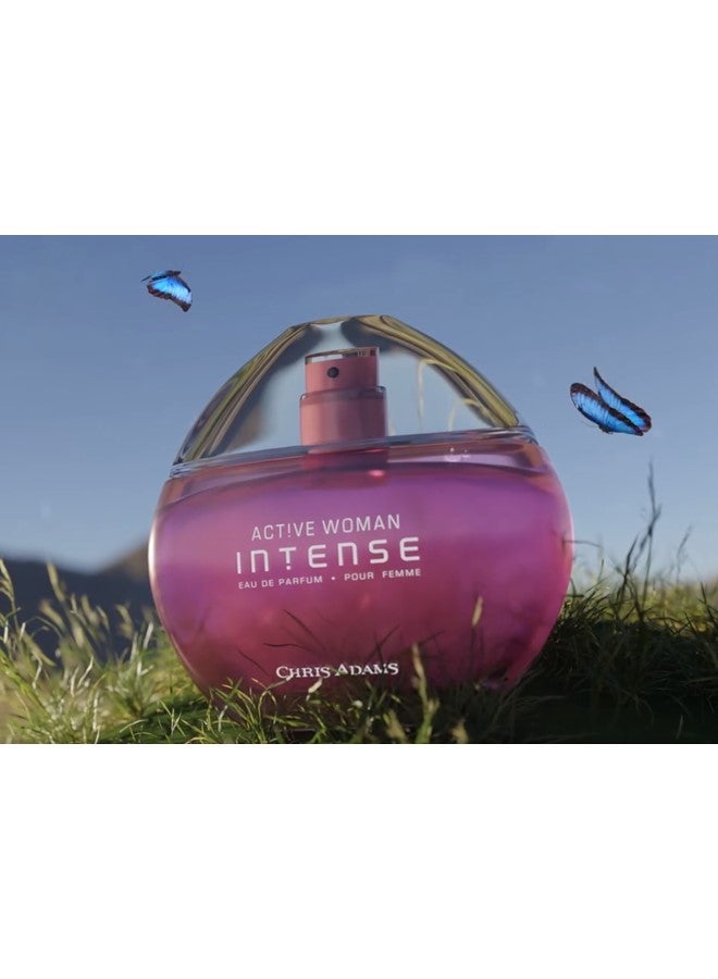 Chris Adams Active Woman and Intense Eau De Parfum Luxurious Dual Fragrance Set for Confident Modern Women - Image 5