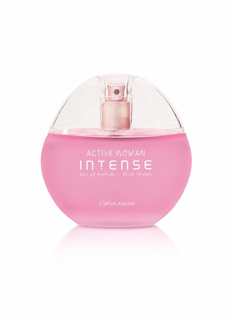 كريس أدمز مجموعة عطرية فاخرة مزدوجة من كريس آدامز، عطر Active Woman وعطر Intense، للمرأة العصرية الواثقة. - Image 4