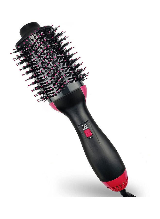 Arabest Hair Dryer Hot Air Styling Brush Red/Black 34.6 X 7.58 X 5.53cm - Image 1