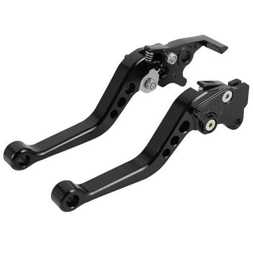 Wacece ATV Clutch and Brake Lever Set Adjustable Handle for Raptor YFM 700R 700 20082025 Black - Image 3