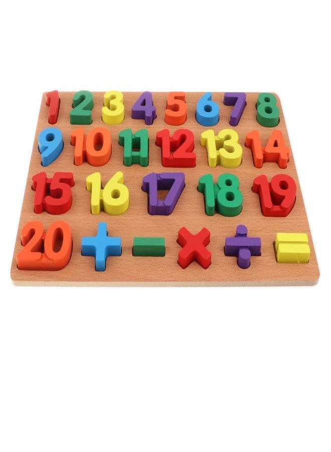 DISHVY® Toddler Wooden Number/Counting Learning Toys, Educational Preschool Toys, Baby Shower Gift, Set of 2 (Only Numbers) - Image 4
