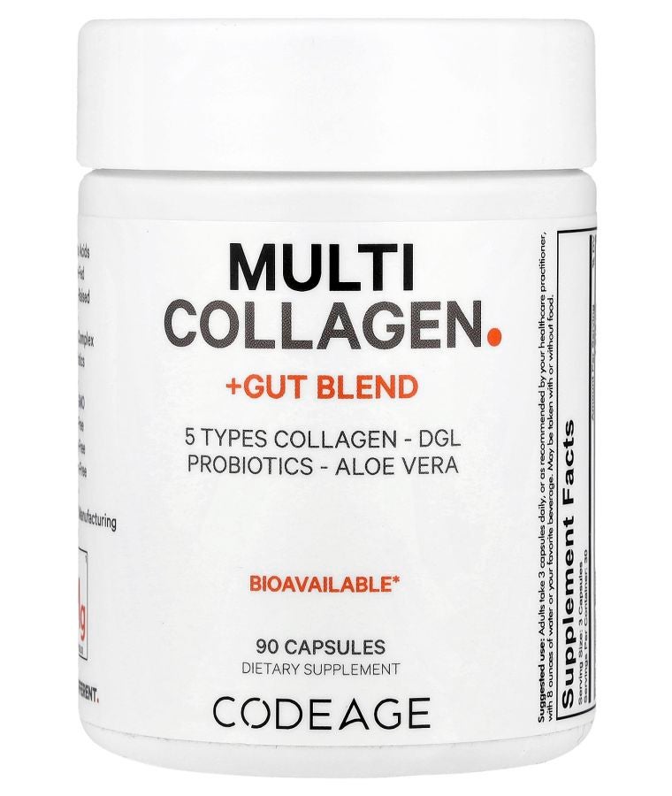 Codeage Multi Collagen + Gut Blend 90 Capsules
