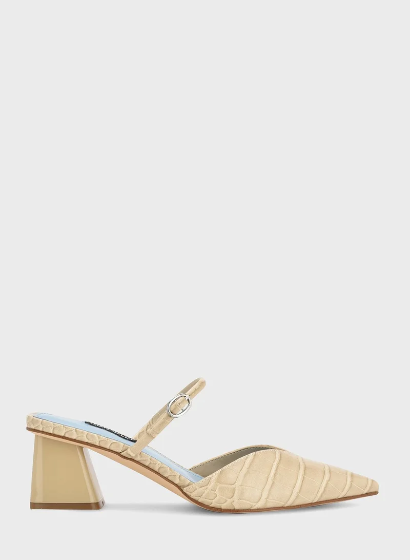 NINE WEST Pointed Toe High Heel Espadrilles