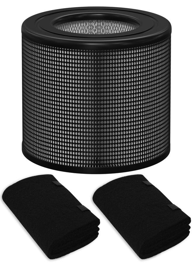 Allisfresh 10500 True HEPA Filter Replacement Kit Compatible with Honey-well 10500 (EV-10) 17000 17000-S 17005 Air Cleaner Purifiers, Part Number 20500 (1 HEPA + 2 Carbon Pre-Filter) - Image 1