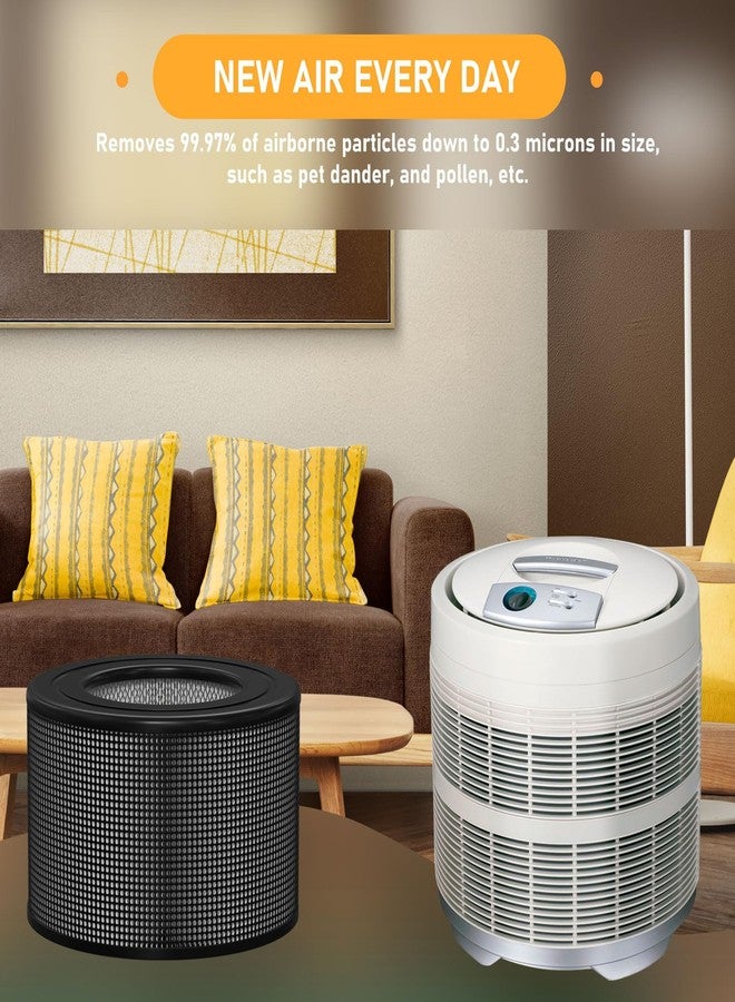 Allisfresh 10500 True HEPA Filter Replacement Kit Compatible with Honey-well 10500 (EV-10) 17000 17000-S 17005 Air Cleaner Purifiers, Part Number 20500 (1 HEPA + 2 Carbon Pre-Filter) - Image 5