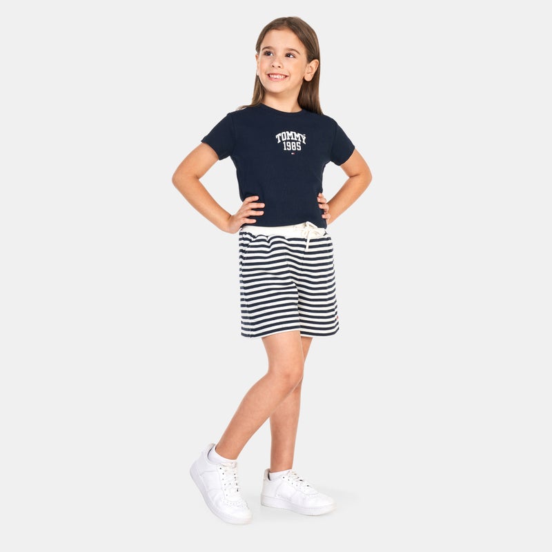 TOMMY HILFIGER Kids' Varsity Rib T-Shirt (Older Kids) - Image 3