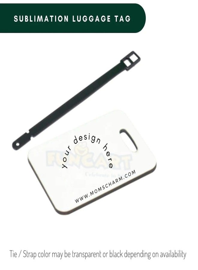 Funcart Customized Luggage Tag for Travel/School - Sailor Theme - Personalized Name - MDF 2.5 * 3.75" Multicolor - Single Side Print - Image 4