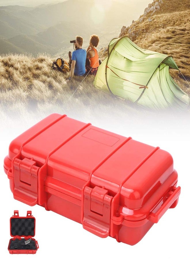 Pomya EDC Storage Box, Plastic Material Lightweight Ecofriendly Convenient Storage Box for Outdoor Activities Use (Small Box red) - Image 2