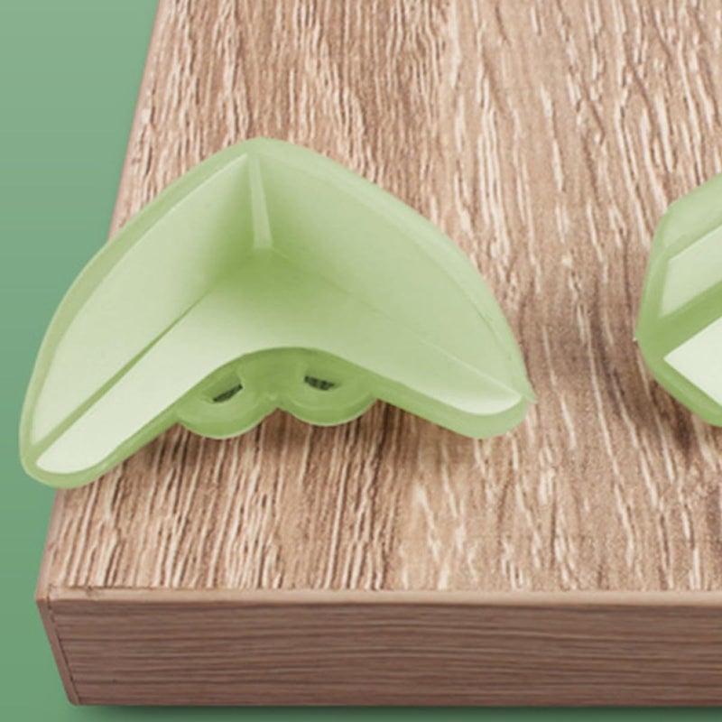 6Pcs Luminous Corner Protectors Waterdrop Wing Pattern Safety Bumpers for Furniture Tables Desks - Image 3