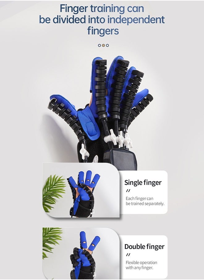 Arabest - Rehability Robot Gloves Hand Stroke Recovery Equipment Hand Dysfunction Patient Training Device Stroke Hemiplegia Finger Orthosis for Long Term Relief Finger Cramps - Image 1